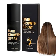 HaloGrow Hair Growth Spray 50ml Natural Hair Thickening Gentle Regrowth Mist