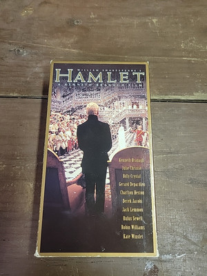 Hamlet VHS 1996 Kate Winslet Drama Shakespeare
