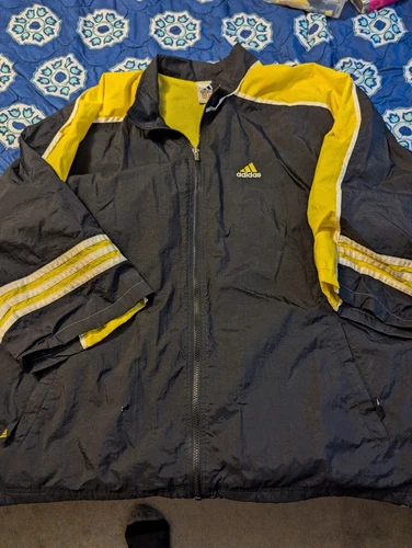 vintage adidas pullover windbreaker