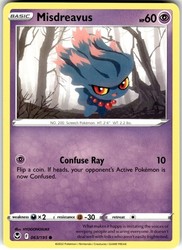 Misdreavus 063/195 Silver Tempest Common