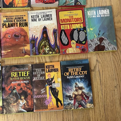 Lot of 33 Keith Laumer Science-Fiction, Adventures, Vintage Paperback Novels - Picture 7 of 7