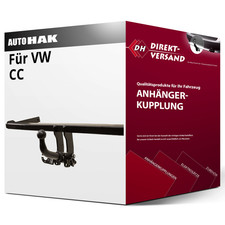 Für VW CC Typ 358 (Auto Hak) Anhängerkupplung horizontal abnehmbar neu