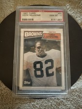 Cleveland Browns Ozzie Newsome 1987 Topps Card