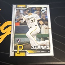 Topps 75 Cam Devanney Rookie Pittsburgh Pirates Baseball Card #268