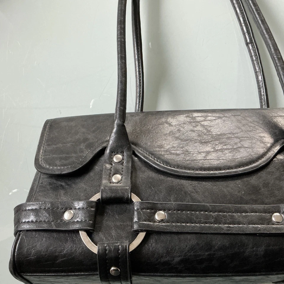 Damen Schultertasche - Schwarz - Bild 2 von 4