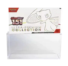 Acrylic Display Case for Pokemon 151 UPC(case Only) USA Seller
