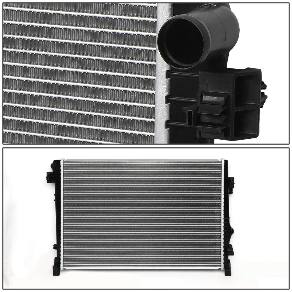 Para Dodge Journey 2009-2016 2,4 L 3,5 L 3,6 L AT radiador estilo OE aluminio 13084 Foto 3 de 4