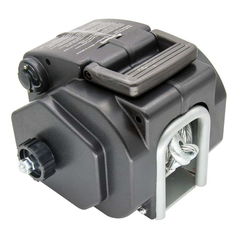 12V 5000LBS Elektrische Seilwinde mit Fernbedienung für Boot ATV Trailer Truck - Bild 3 von 4