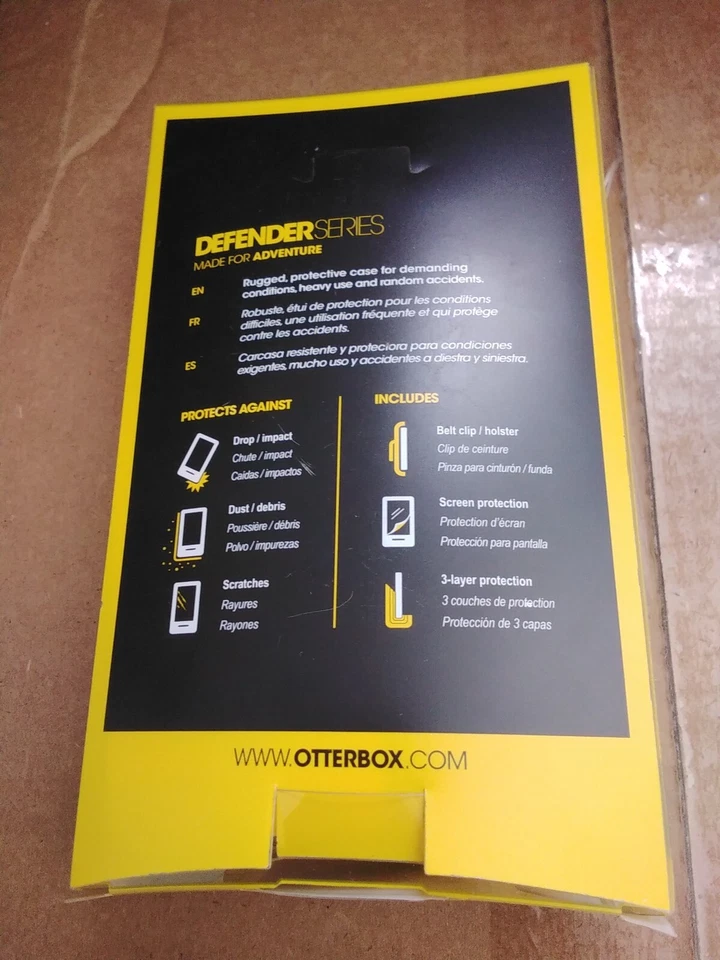 Authentic OTTERBOX Defender Series Case Protector for LG G3- Black - Image 3 of 3