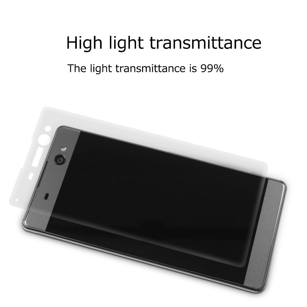 Protection écran Verre Trempé 3D Pour Sony Xperia XA Ultra - Anti-rayures 9H - Marque Novago - Neuf Sous Blister
