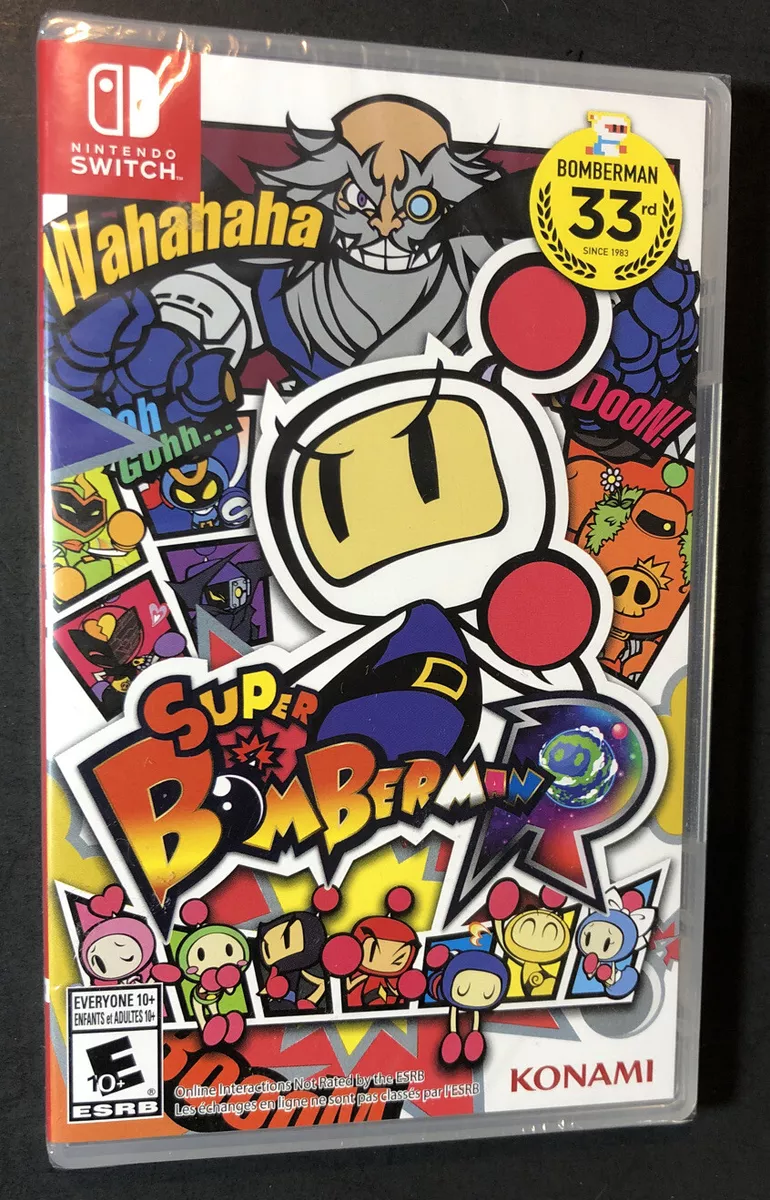 Super Bomberman R Nintendo Switch [Brand New] - Sealed - Multiplayer