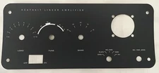 NEW Heathkit SB-200 Black panel replacement overlay