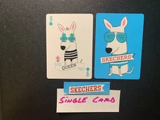 Swap Playing Card     SKECHERS    Queen of Clubs