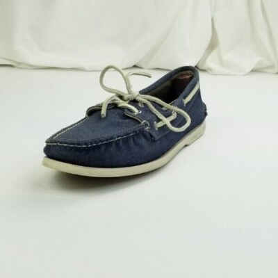 Sperry Top-Sider 11M Men\'s Blue Denim Sailboat & Embossed Heel Logo Boat Shoes Men main image 3