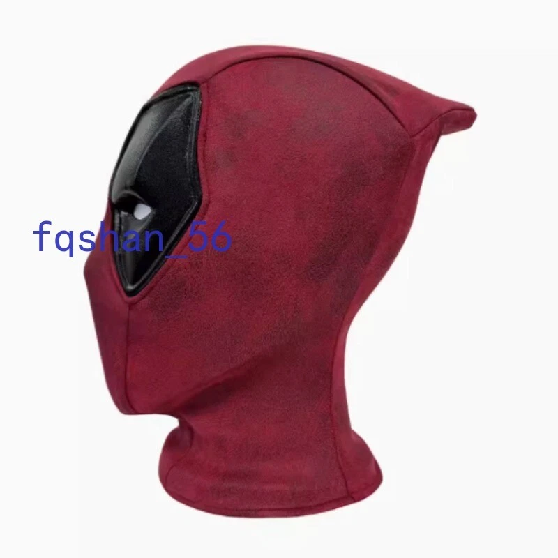 NEW Deadpool Mask COS Movie Cosplay Helmet Integrated Type with Zipper Halloween - Image 3 of 4