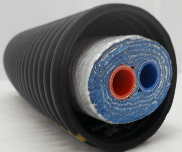 60 Ft of Commercial Grade EZ Lay Five Wrap Insulated 1" Pex AL Pex