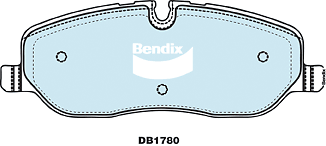 Pastillas de freno 4x4/suv Bendix DB17804WD para Land Rover Range Rover Sport L320 SUV D - Imagen 1 de 2