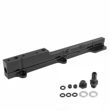 High Flow Fuel Rail Kit for B-Series Motor SI B16 B18 Aluminum Black