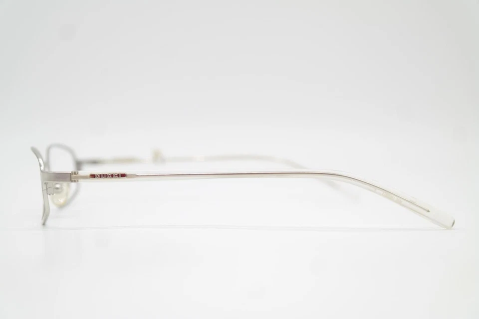 Gafas Gucci GG 1666/N Plata Transparente Ovaladas Montura Nuevas - Imagen 2 de 4