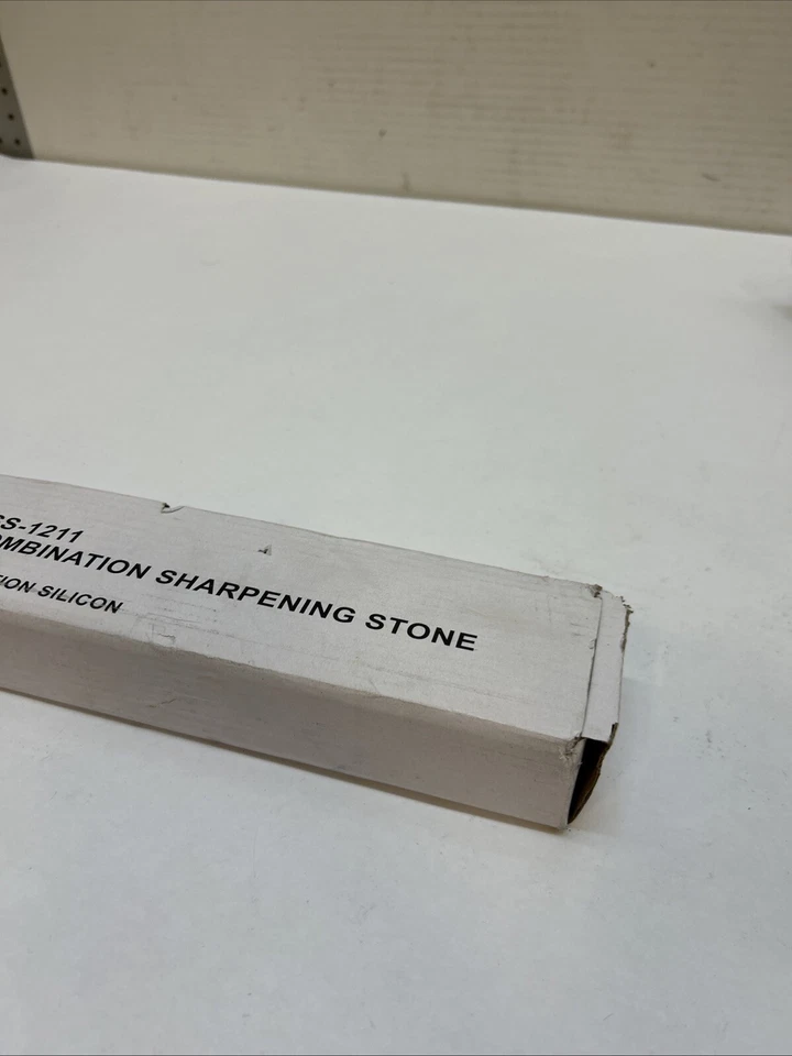 Piedra de afilar cuchillos Winco fino/grano, 12 pulgadas, mediana Foto 3 de 3