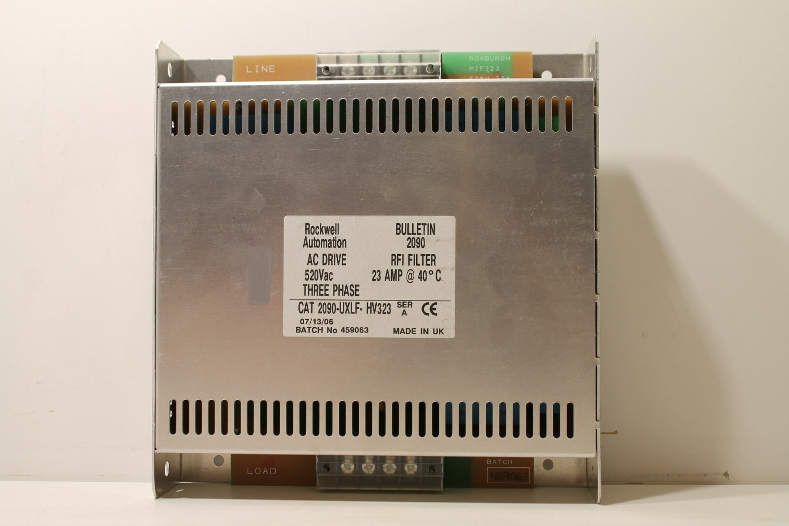 Rockwell Automation 2090-UXLF-HV323 Line Filter