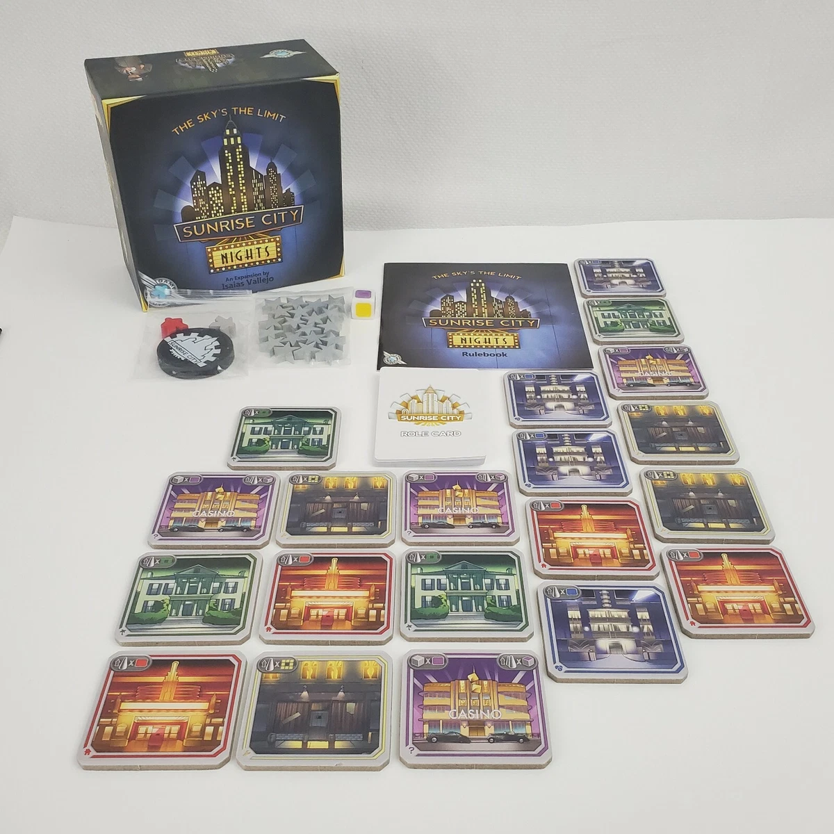 Sunrise City Nights Board Game Expansion | eBay