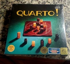 VTG Quarto! Wood Board Game Mensa Select 1993 GiGamic Sealed Brand new