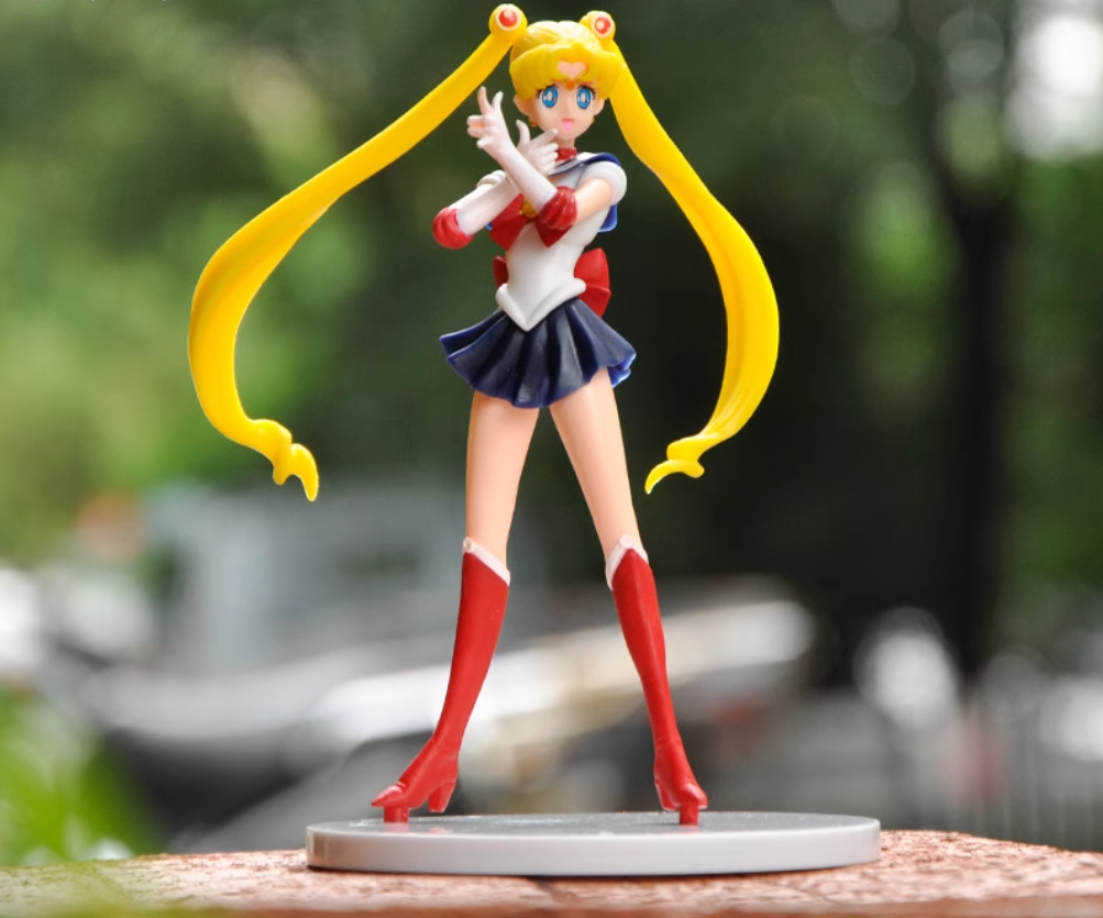 Sailor Moon Anime Figures Break Time Mercury Mars Venus Jupiter Figure PVC 7 in