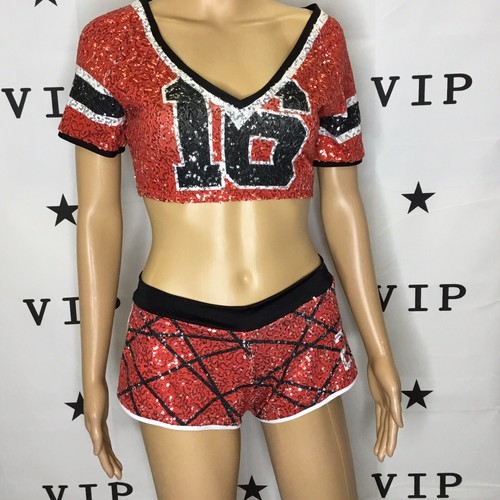 Cheerleading Uniform Pro NBA Cheer Dance Uni Set Erwachsene Med - Bild 2 von 6