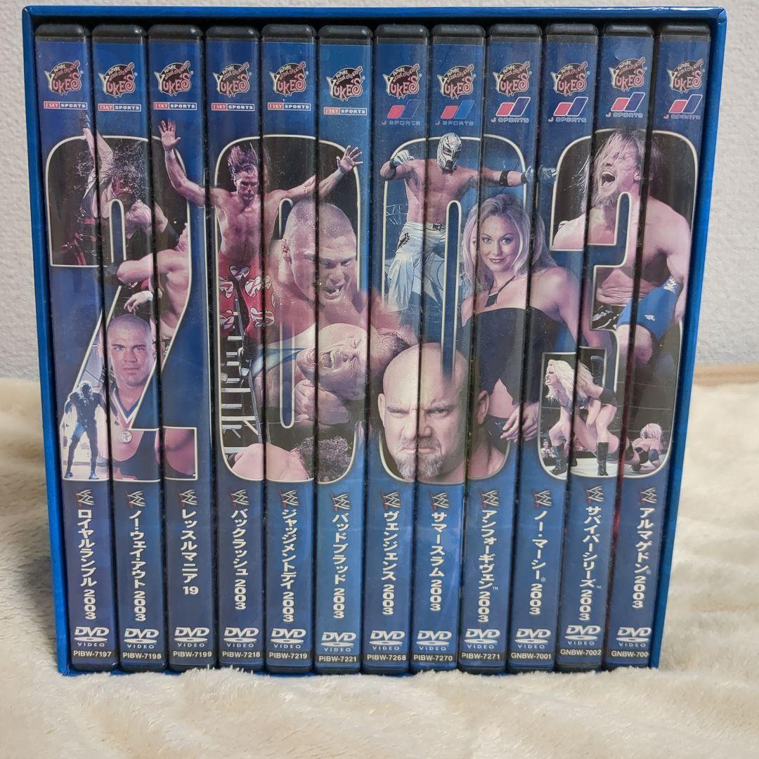 WWE 2003 DVDボックスセット 12枚組