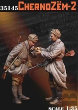 BRAVO 6 35145 WORLD WAR II SOVIET SOLDIERS CHERNOZEM-2 2 FIGURES 