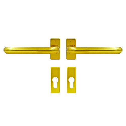 Tilt & Slide Patio Door Handle UPVC Patio Doors Hoppe Paris With Escutcheon Set - Picture 2 of 8