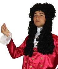 18th Century Nobleman Wig Men’s White Colonial Aristocrat Costume Accessory – Hi