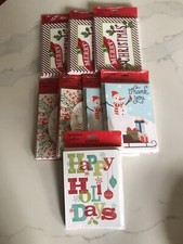 Hallmark Expressions Merry Christmas Happy Holidays Thank You Greeting Card LOT