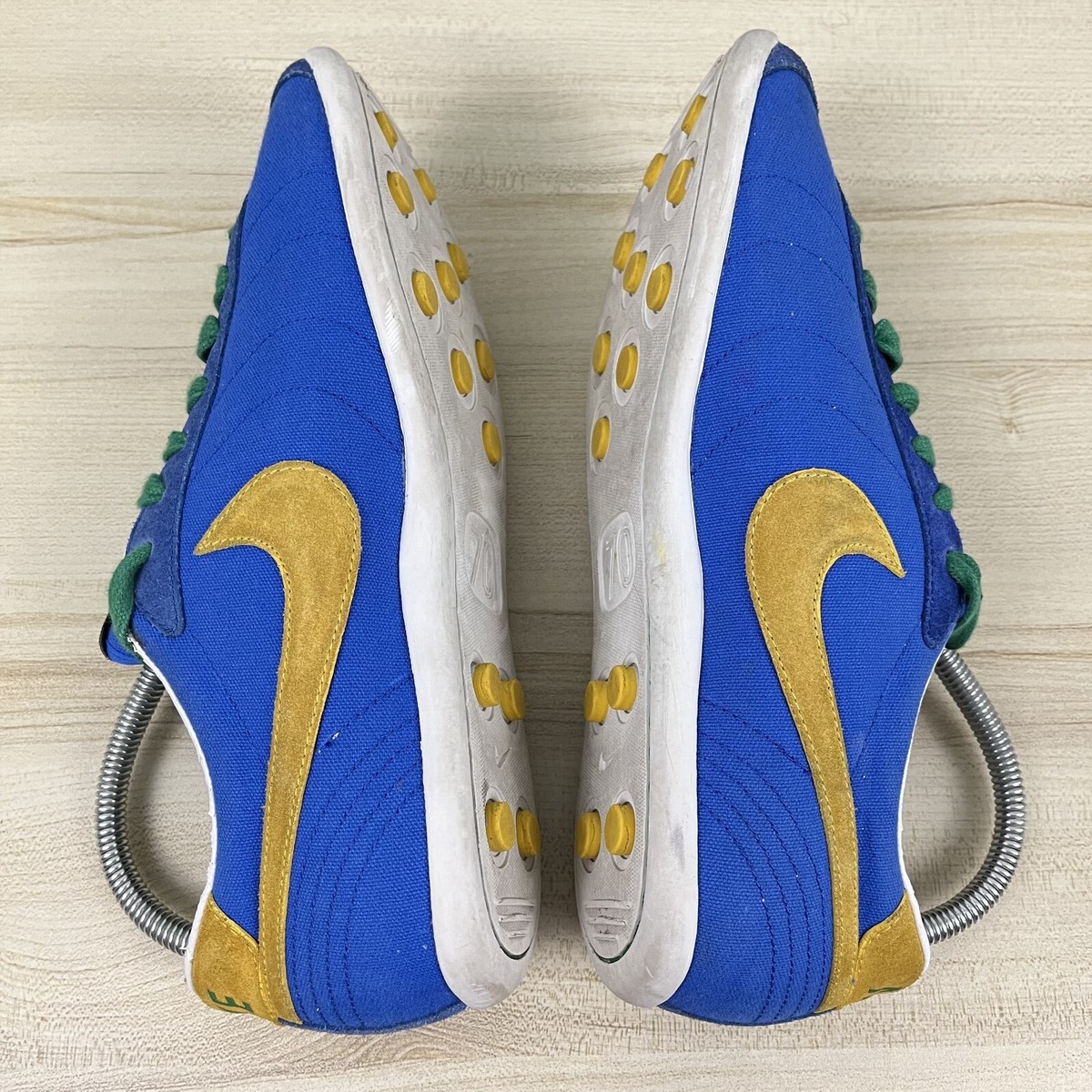 Nike Brazil Cleats Mens 8.5 World Champions 1970 Turf Shoes‎ RARE VINTAGE Soccer Vintage NIKE Brazil Brasil CBF Soccer Futbol Cleats Boots  main image 2