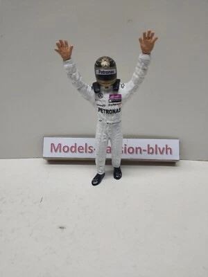 F1 Mercedes GP Michael Schumacher Belgique GP 1/18 Figurine Driver - Photo 1/4
