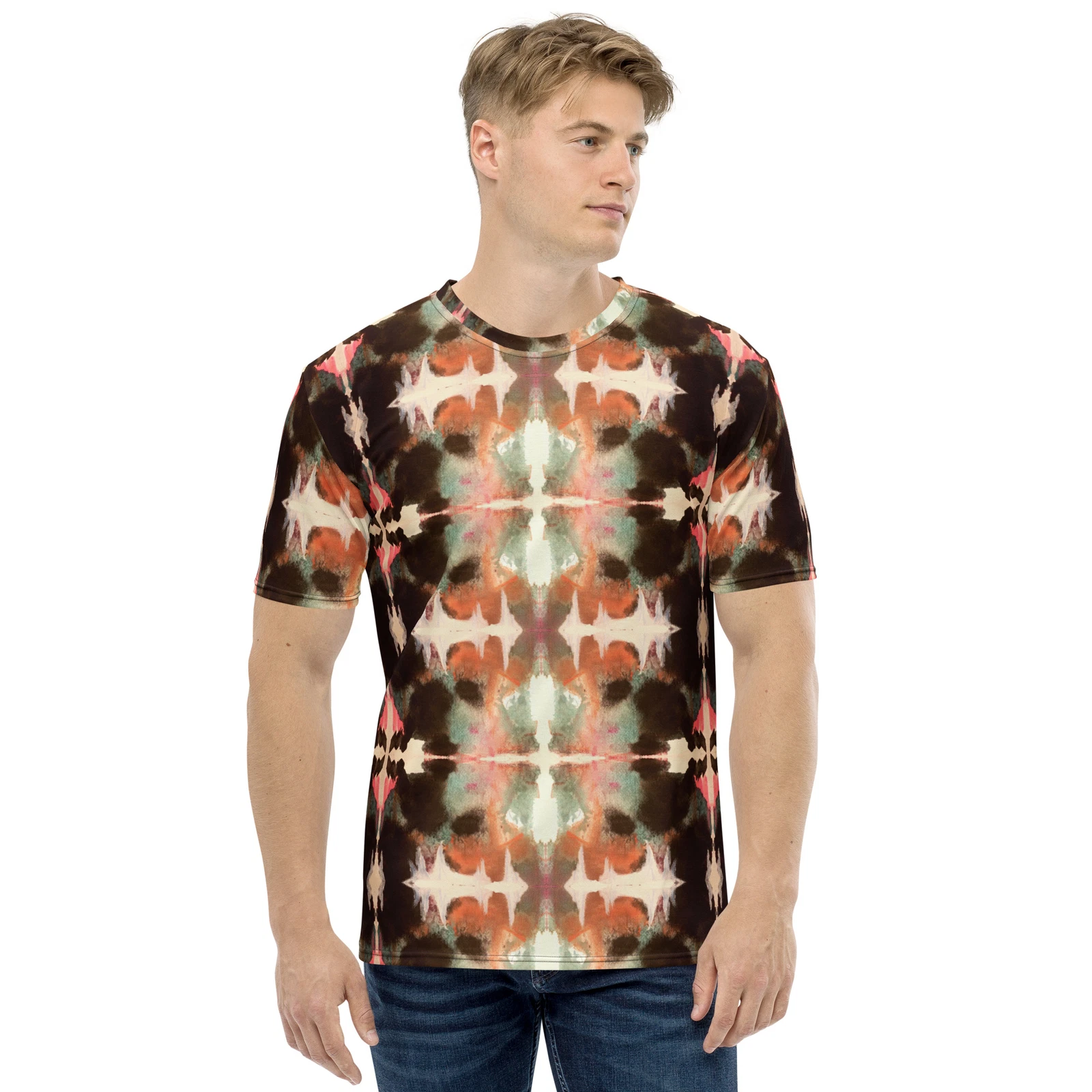 spotted frost Crew neck tshirt
