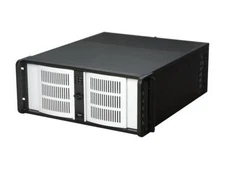 iStarUSA D-400-6-SILVER Steel 4U Rackmount Compact Stylish Server Chassis