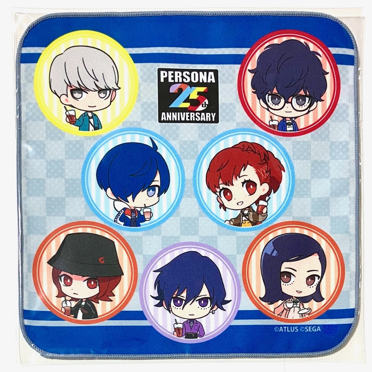 Persona 25th Hero Heroine Face Towel [Animax Cafe] P25th