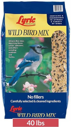 Premium Wild Bird Food Mix - 40 lb. Nutritional Blend for Attracting Doves & ... - Picture 3 of 9