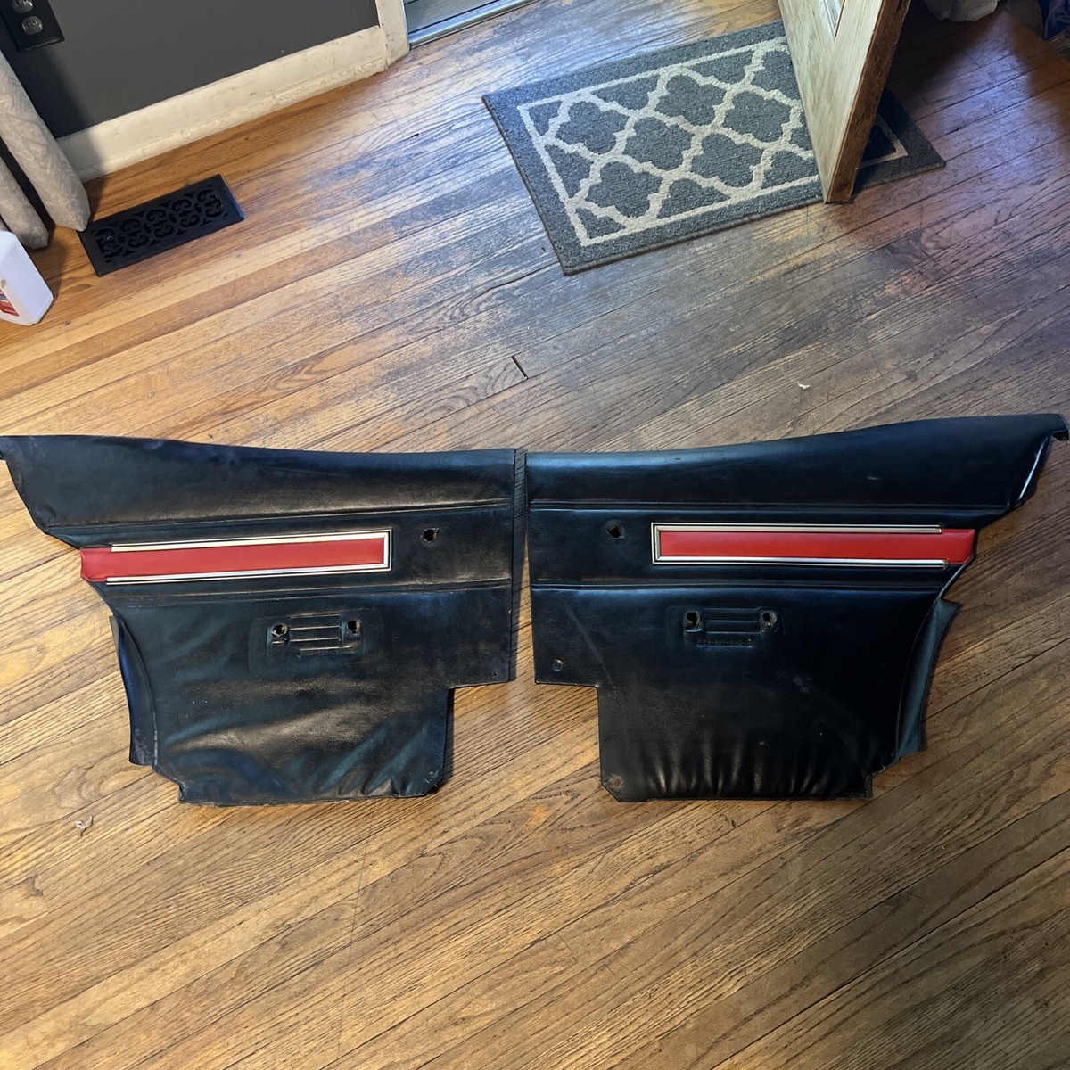 Ford Torino 1970-71 Fairlane 500 Black Color Rear Door panels