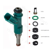 6 Set Fuel Injector Seal Kits For Toyota Avalon Camry Highlander Sienna Tacoma