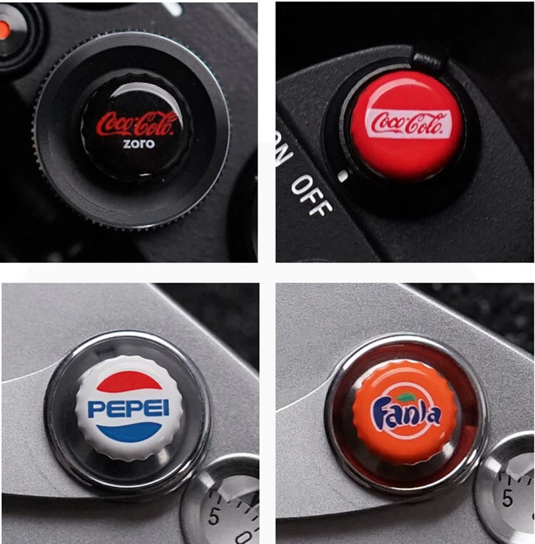 NEW Camera Soft Shutter Release Button for Leica Fuji Sony Soda Cap Shape - Image 2 of 4