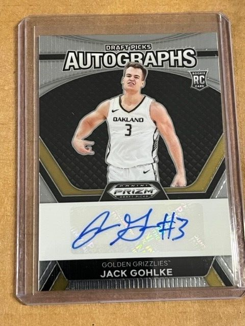 JACK GOHLKE Oakland 2024 Panini Prizm Draft Picks AUTO Autograph