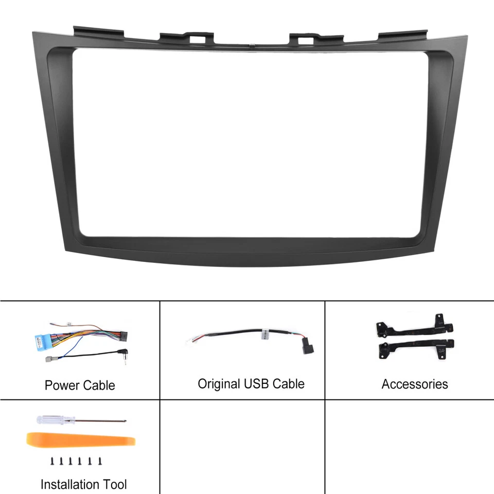 RDS 4+64GB Android CarPlay Autoradio GPS Navi WiFi Für Suzuki Swift 4 2010-2017 - Bild 4 von 4