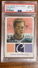 2009 Topps National Chicle Tom Brady Relics Game Worn Jersey Card NCR-TB PSA 8