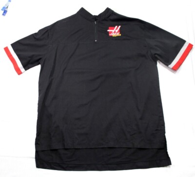 Haas Racing Team Jersey Pit Crew Large Shirt Nascar Formula
