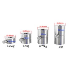 1pcs Counterweight 0.25kg/0.5kg/0.75kg/1kg for Astro Telescope Silver