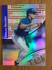 2000 Topps Tek Pattern Acetate Baseball Card Carlos Beltran #17-9 Royals