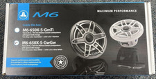JL Audio Marine 6.5" Speakers 150w Pair M6-650X-S-GwGw White Sport Grilles 2